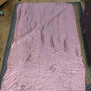 Lavender Satin Scarf